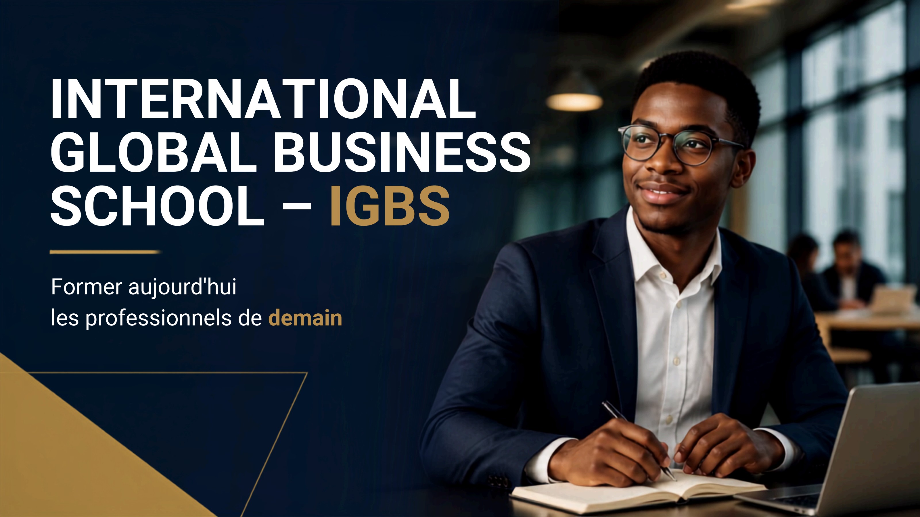 Présentation institutionnelle — IGBS — réalisation EBA IA Studio Créatif